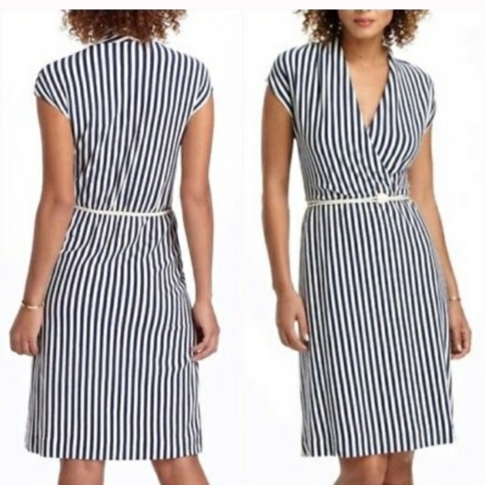 Saturday Sunday Anthropologie Striped Dress Small